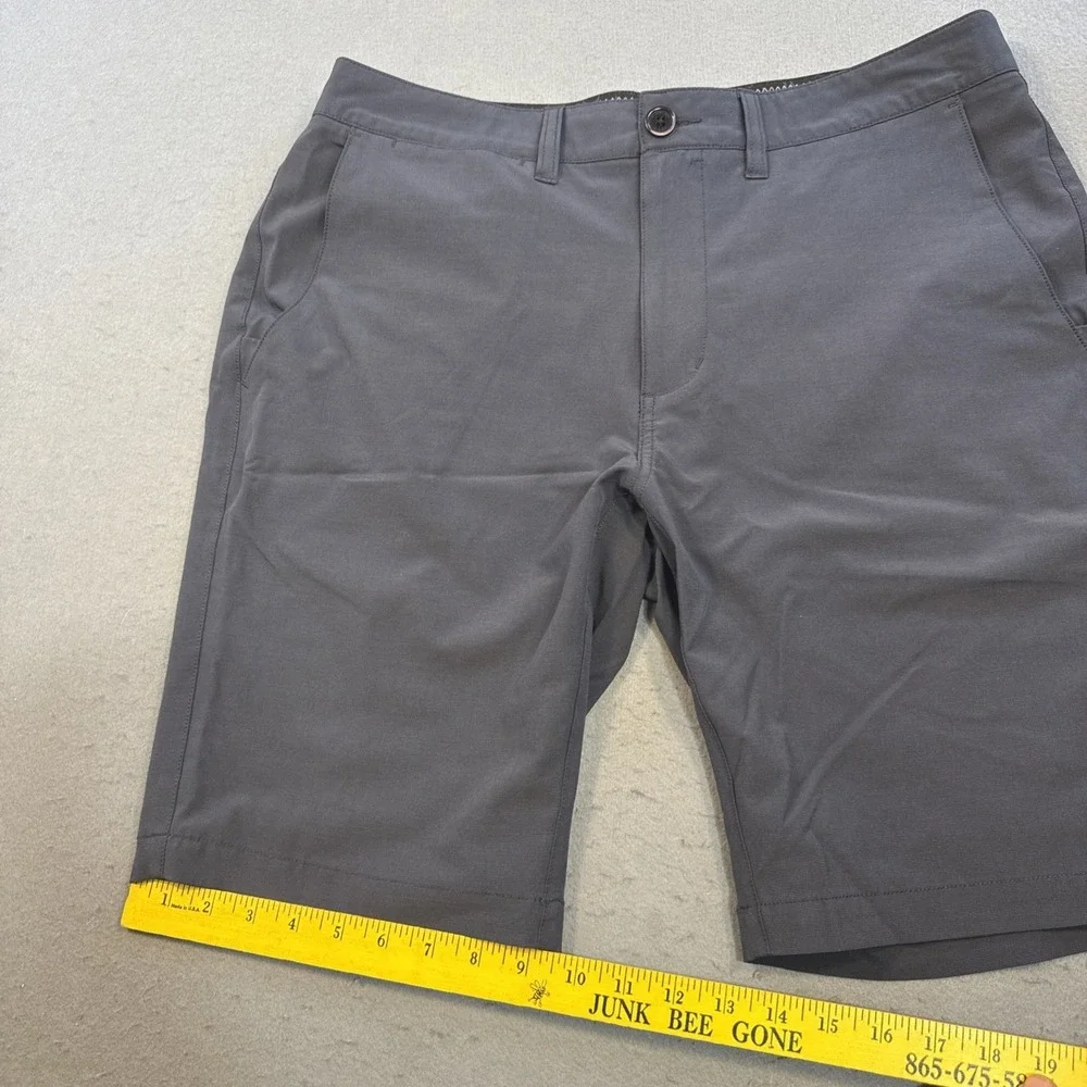 7 Diamonds Momentum Performance Shorts Mens 33 Gray BlueStretch Golf Casual
